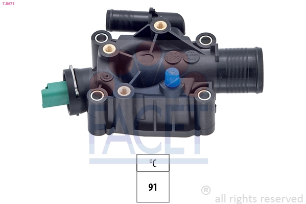 Thermostat, coolant