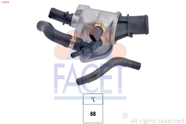 Thermostat, coolant