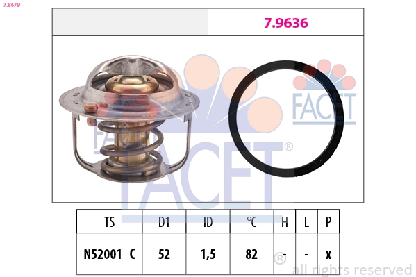 Thermostat, coolant