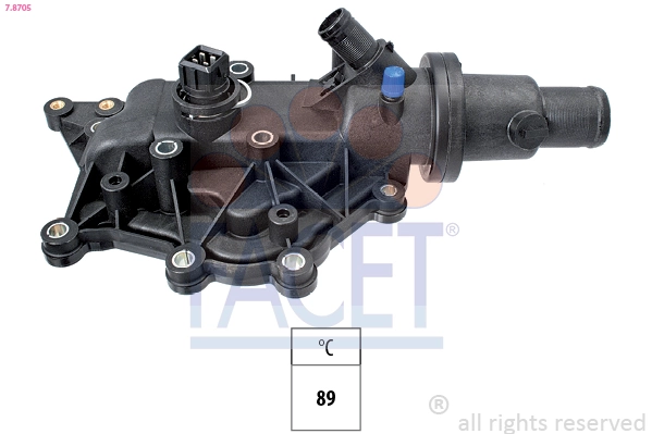 Thermostat, coolant