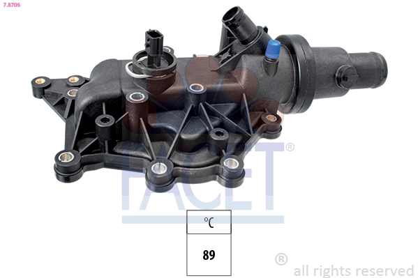 Thermostat, coolant
