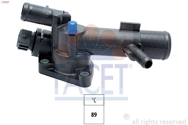 Thermostat, coolant