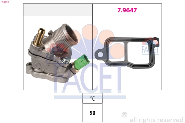Thermostat, coolant