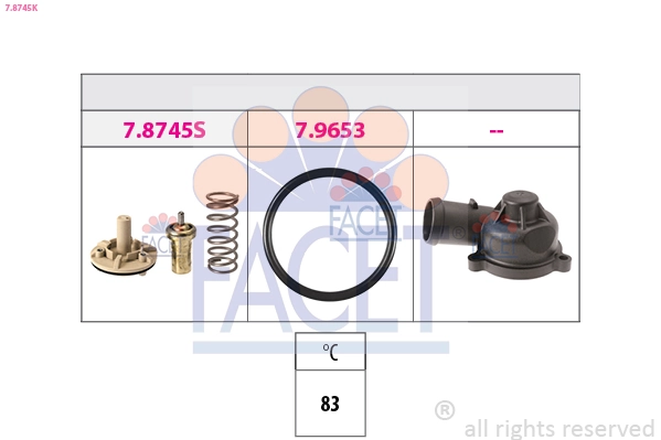 Thermostat, coolant