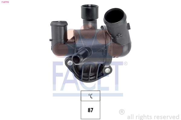 Thermostat, coolant