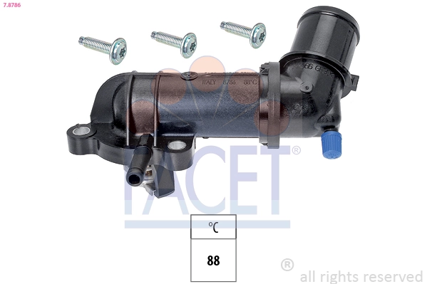 Thermostat, coolant