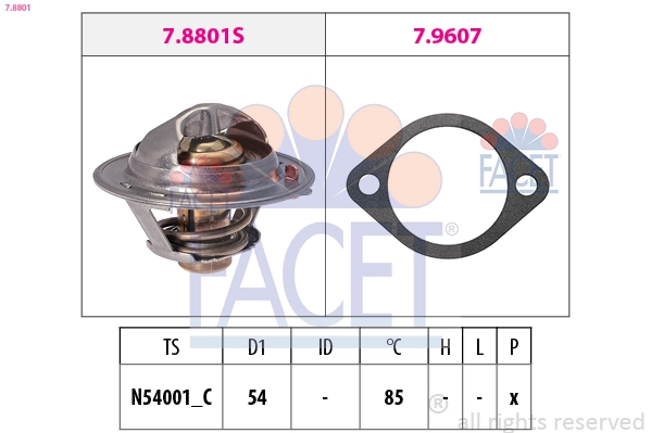 Thermostat, coolant