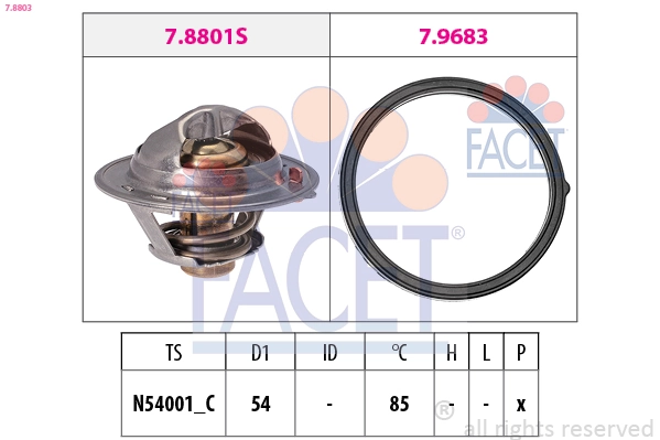 Thermostat, coolant