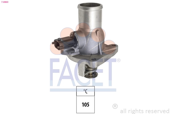 Thermostat, coolant