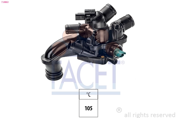 Thermostat, coolant