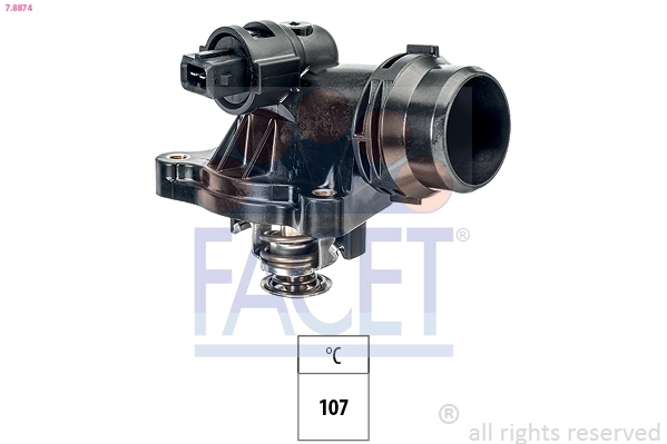 Thermostat, coolant