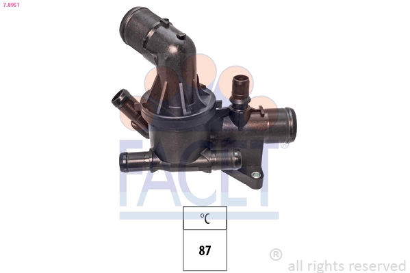 Thermostat, coolant