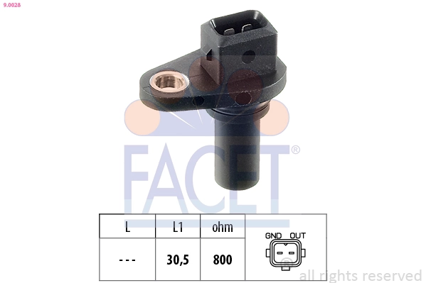 Sensor, engine speed
