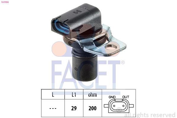 RPM Sensor, automatic transmission