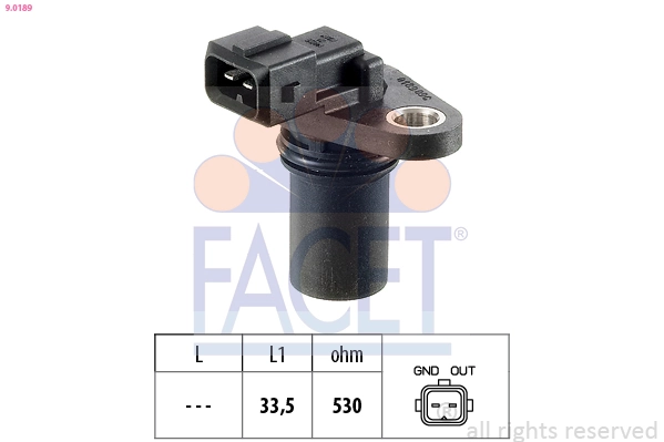 Sensor, engine speed