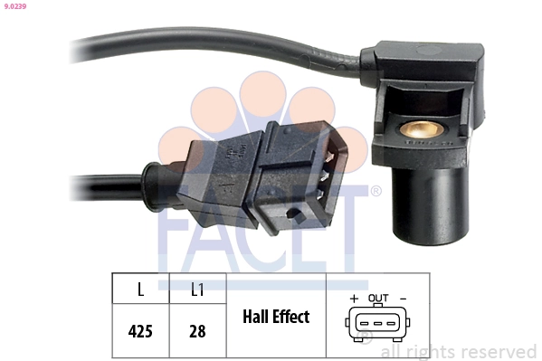 Sensor, engine speed