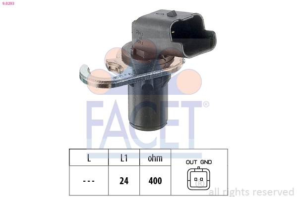 Sensor, crankshaft pulse