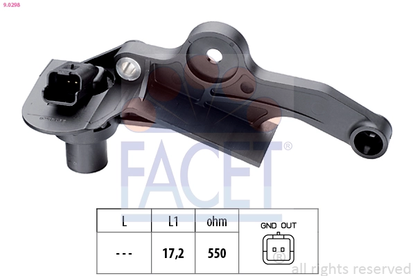 Sensor, crankshaft pulse