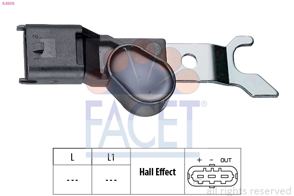 Sensor, camshaft position