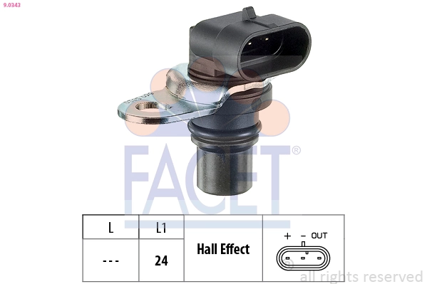 Sensor, engine speed