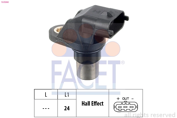 Sensor, crankshaft pulse