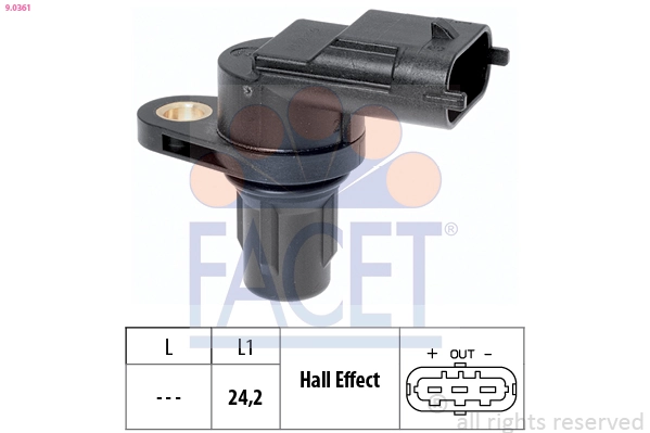 Sensor, crankshaft pulse