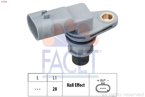Sensor, crankshaft pulse