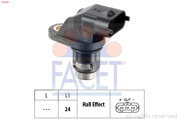 Sensor, engine speed