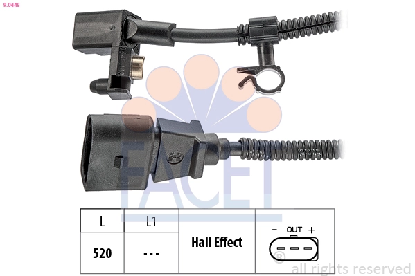 Sensor, crankshaft pulse