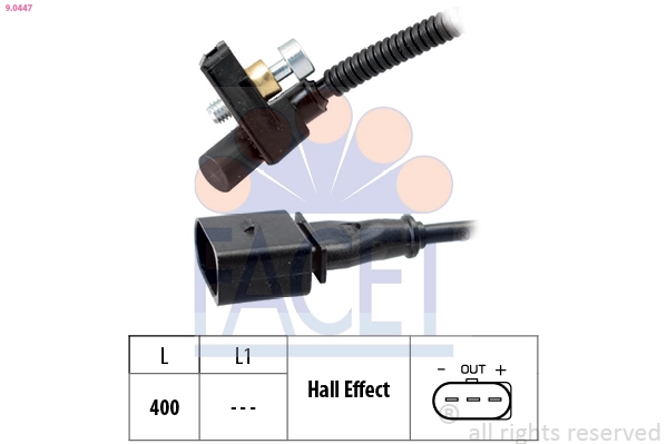 Sensor, crankshaft pulse