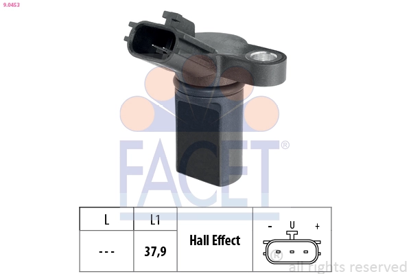 Sensor, crankshaft pulse