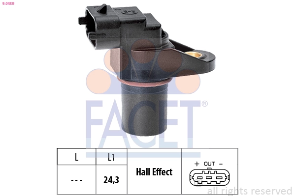 Sensor, engine speed