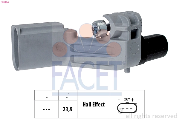 Sensor, crankshaft pulse