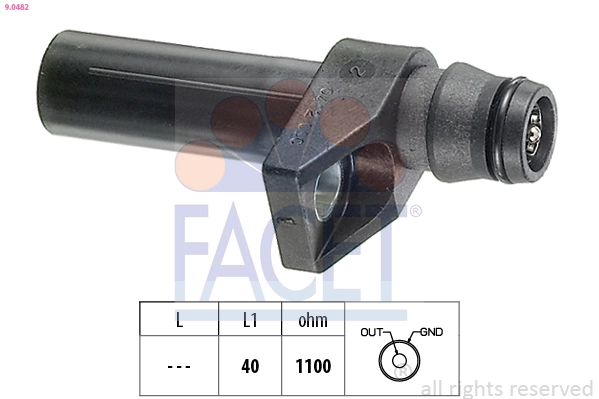 Sensor, crankshaft pulse