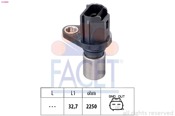 Sensor, camshaft position