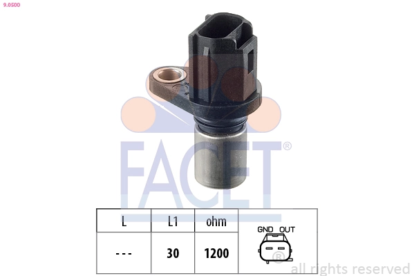 Sensor, crankshaft pulse