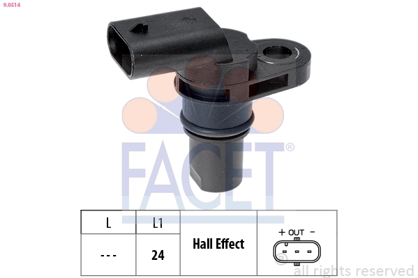 Sensor, crankshaft pulse