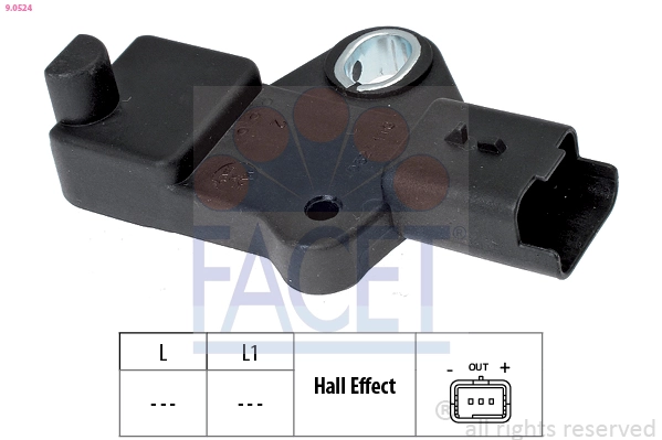 Sensor, crankshaft pulse