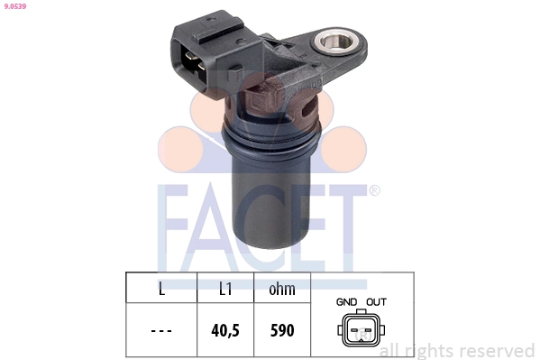 Sensor, engine speed