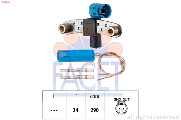 Sensor, crankshaft pulse