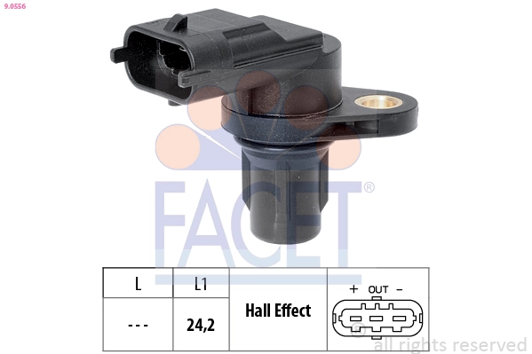 Sensor, engine speed