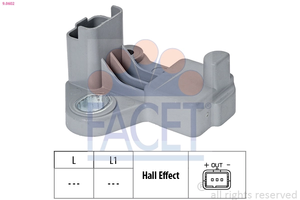 Sensor, crankshaft pulse