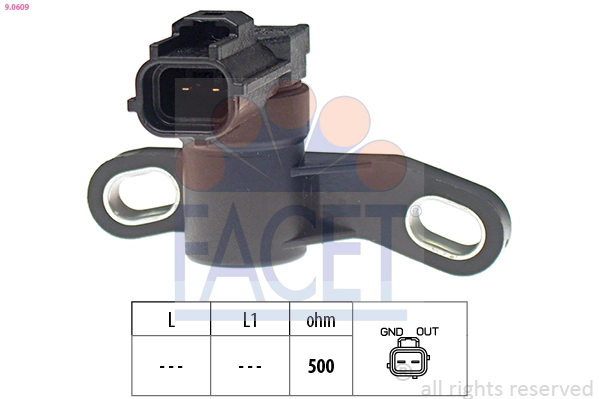 Sensor, crankshaft pulse
