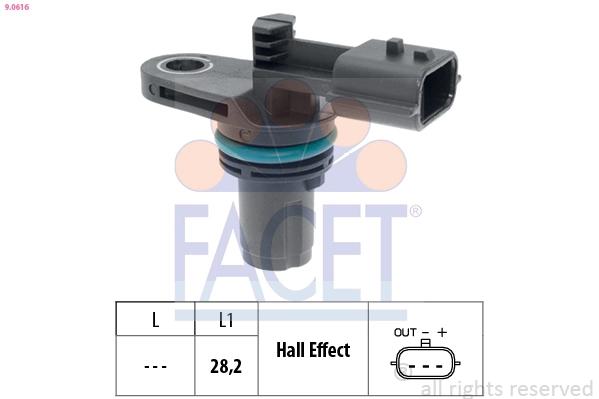 Sensor, crankshaft pulse