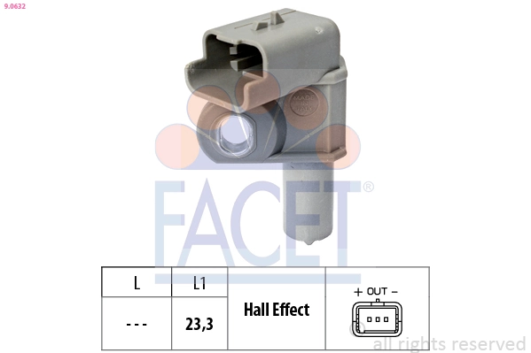 Sensor, camshaft position