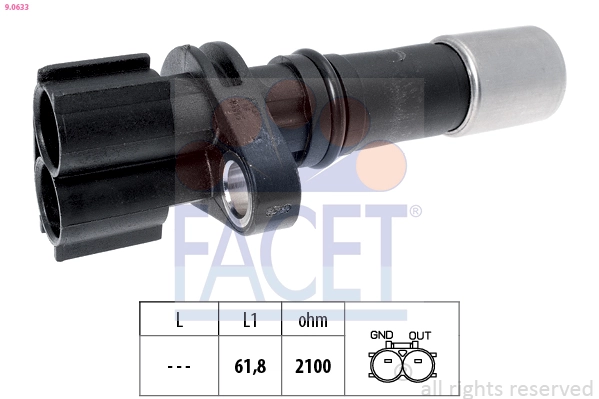 Sensor, crankshaft pulse