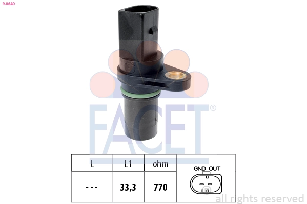 Sensor, crankshaft pulse