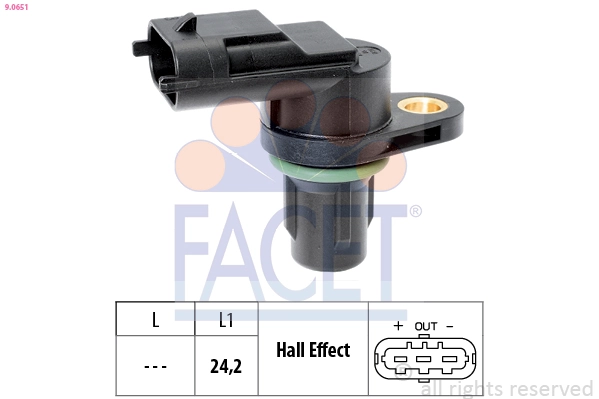 Sensor, engine speed