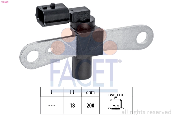 Sensor, crankshaft pulse