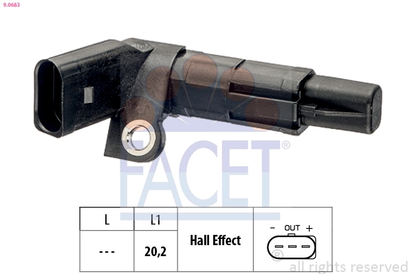Sensor, crankshaft pulse